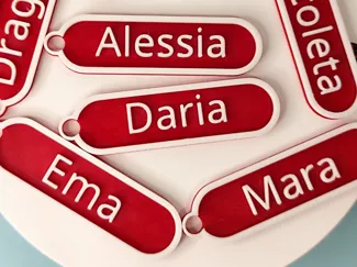 Name key chain