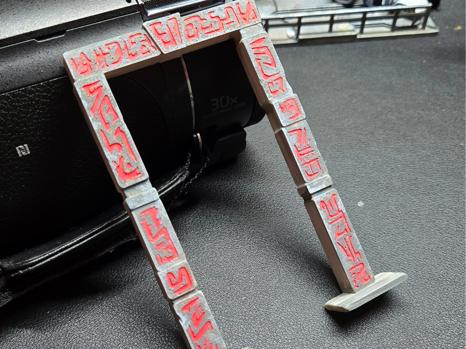 Ancient Gate Etched with Runes - No support needed