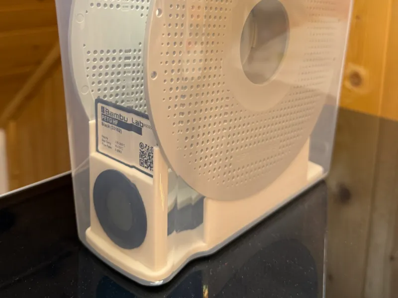 Spulenhalter + Hygrometer für 4L Box