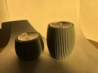 Photophore cosy pour bougie chauffe-plat — photo 3
