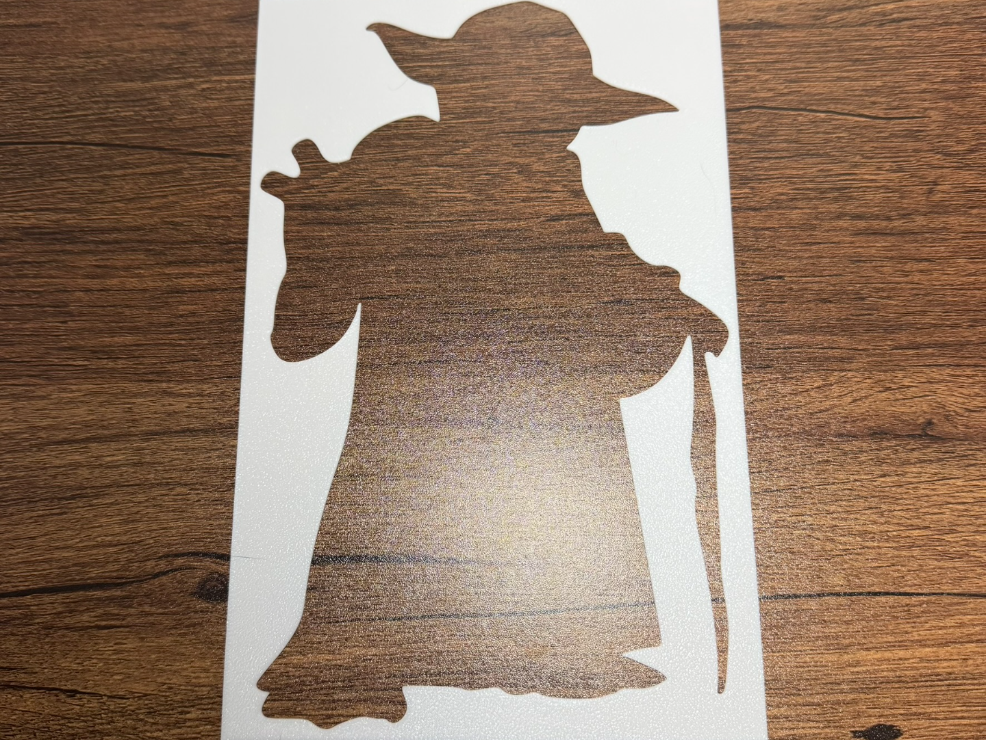 Yoda Stencil 3D model