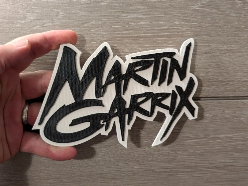 Martin Garrix DJ logo sign plaque 2-sizes