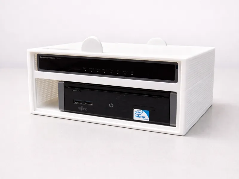 Mini PC Case — Enclosure with Ventilation