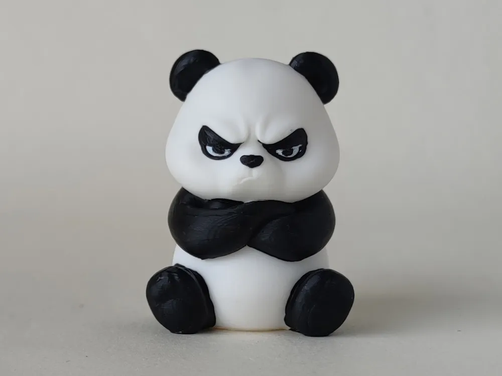 Miniatura 2 do modelo 3D 暴躁熊猫