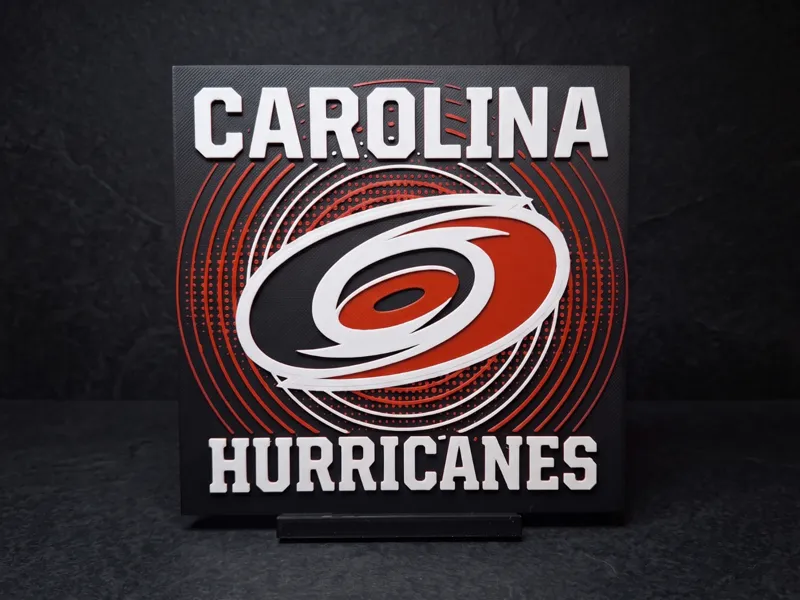 Carolina Hurricanes - Hueforge Wall Art