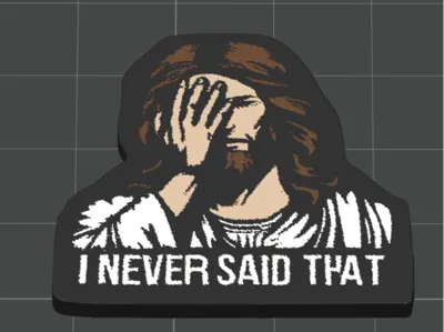 I never said that