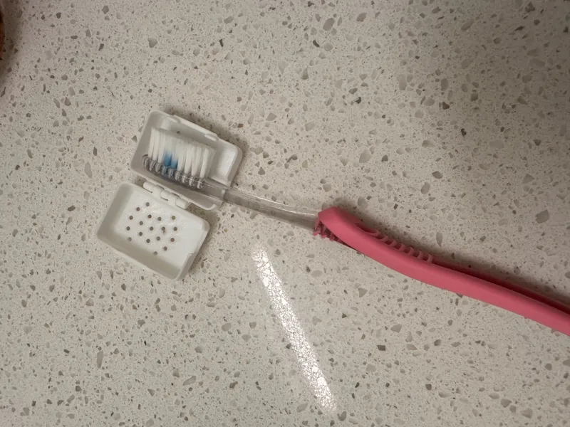 Universal Perforated Toothbrush Cover
