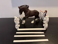 Barrière de paddock à 3 planches — photo 2