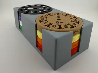 3dogprint Math Spinner Storage