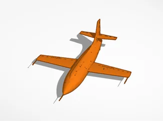 Streamline Jet Plane