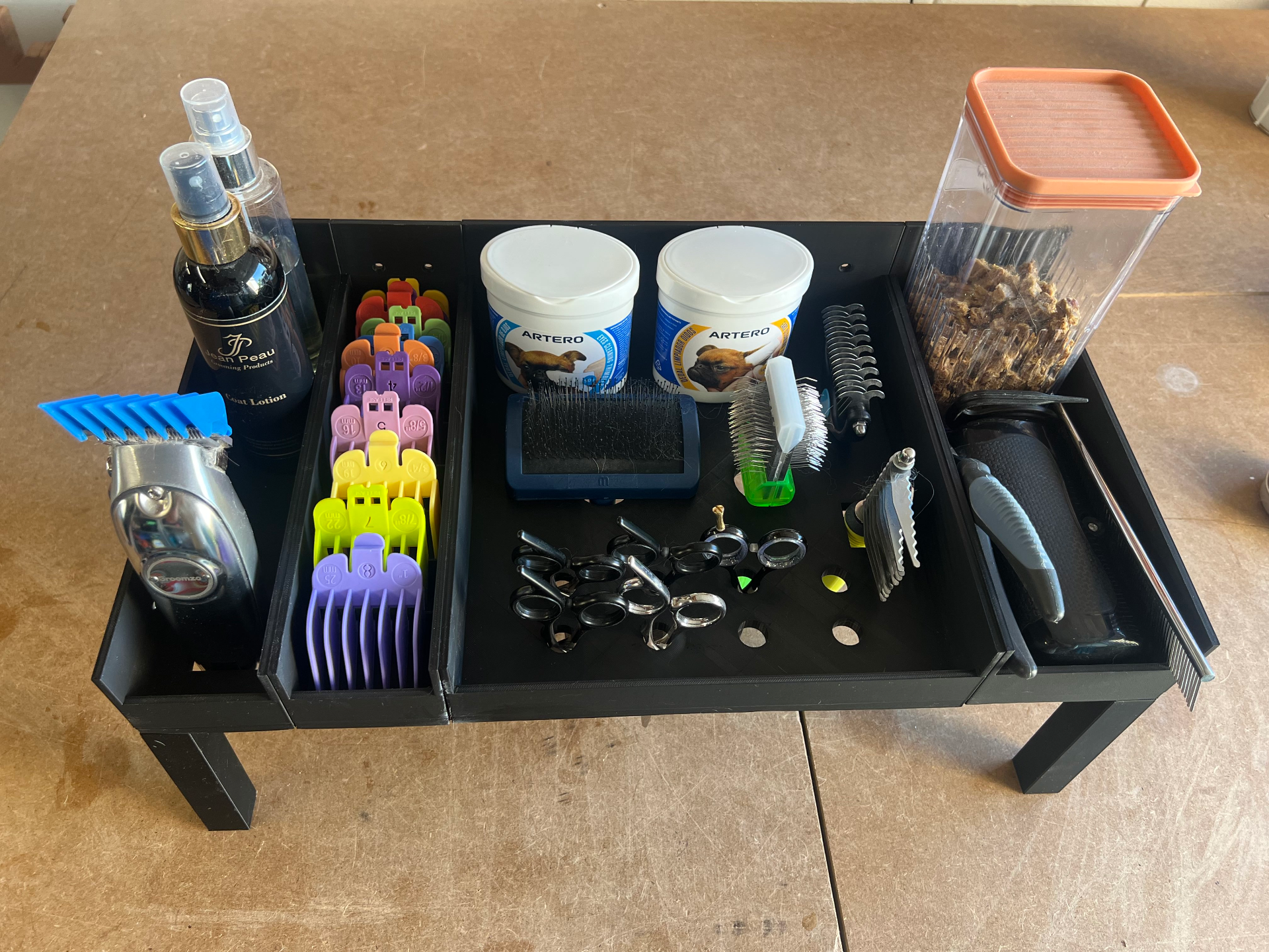 Modular Dog Groom Station