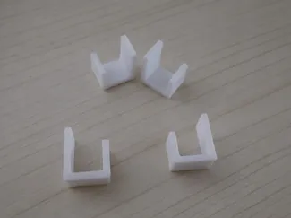 Lightweight curtain rod support
