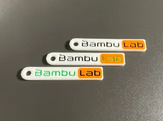 Bambu Lab Anhänger / Schlüsselanhänger