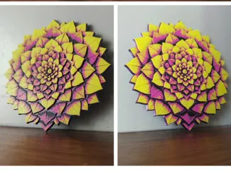 Radiant Bloom Mandala – Geometric Lotus
