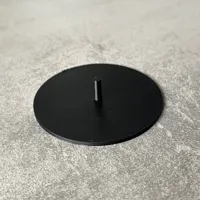 Base large 6.00 cm with a 0.38 cm long and 1.00 cm high peg