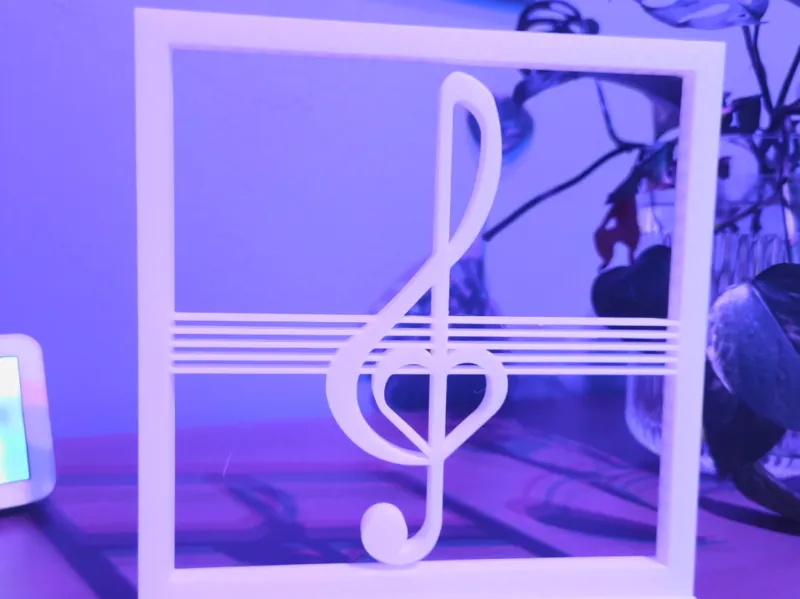 quadro chiave di violino