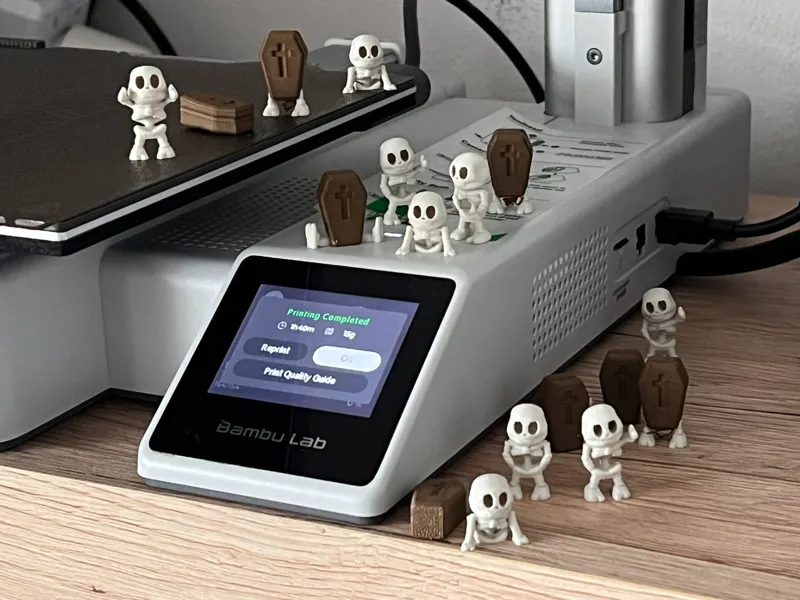 Little Halloween Skeletons