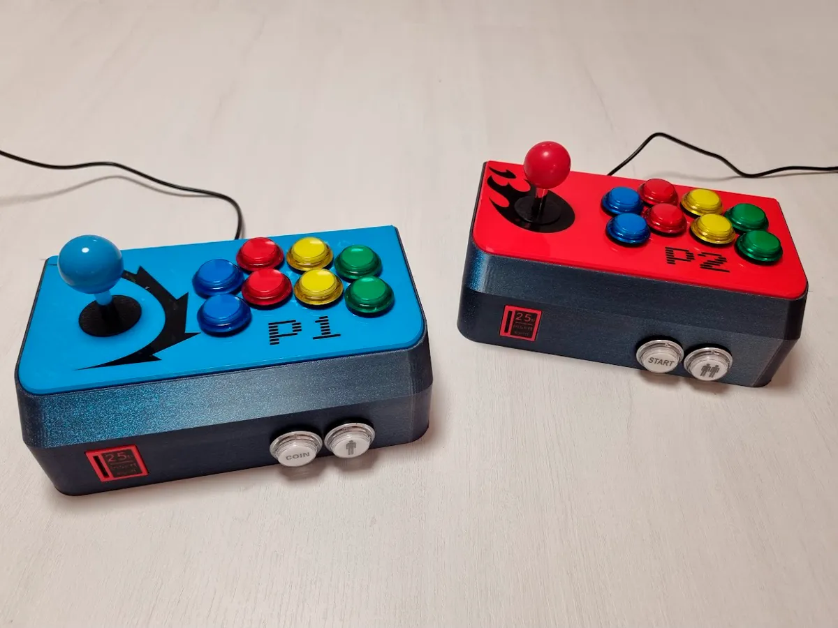 Arcade joystick box pad - Free 3D Print Model - MakerWorld