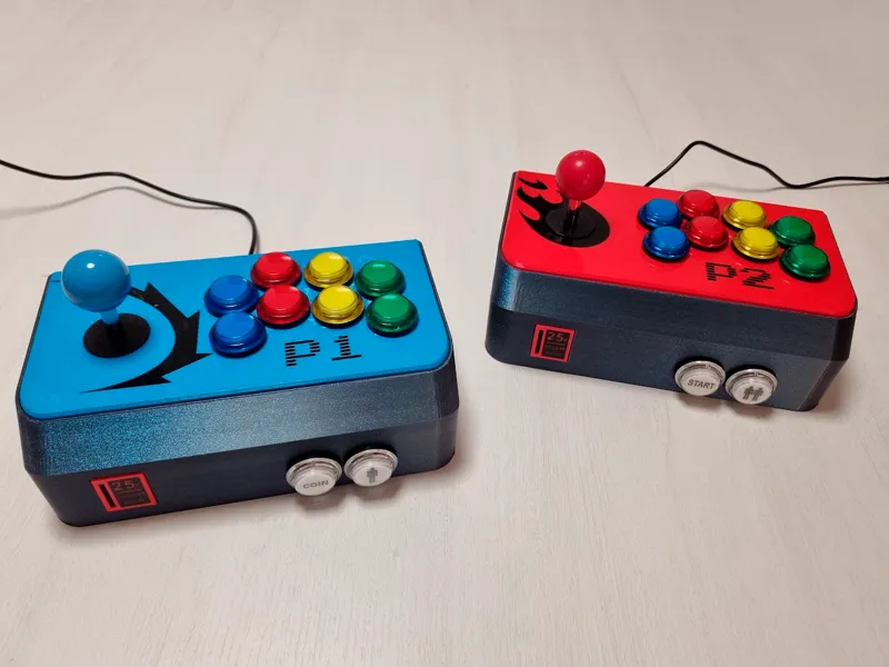 Arcade joystick box pad