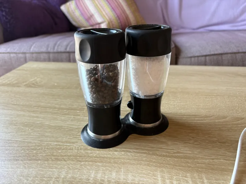 OXO Softworks salt and pepper holder