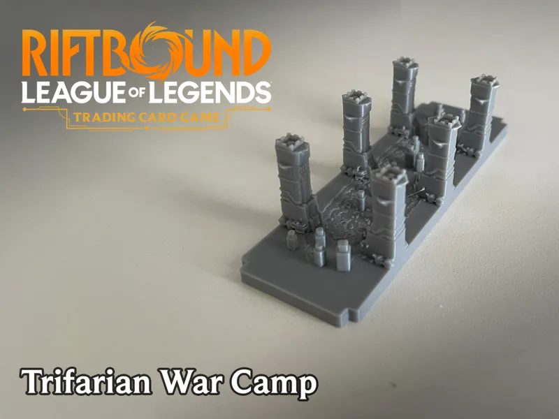 Trifarian War Camp - 3D Battlefield for Riftbound