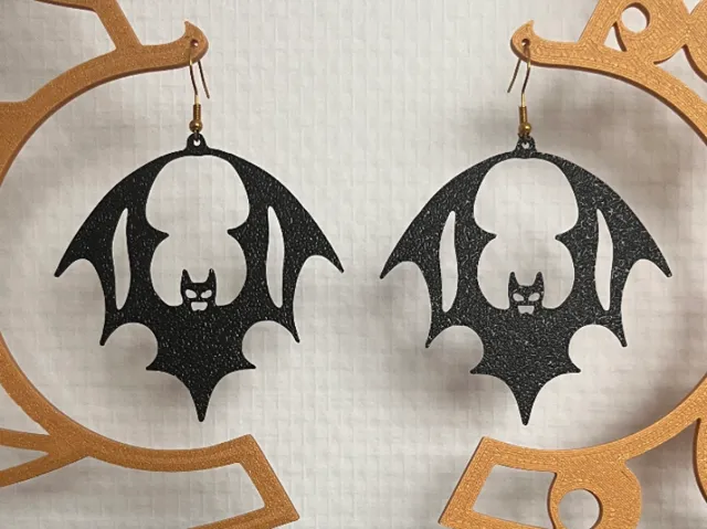 Earrings - BAT