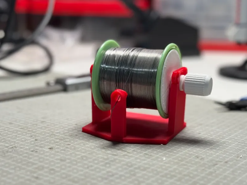 Manual Solder Spool Holder