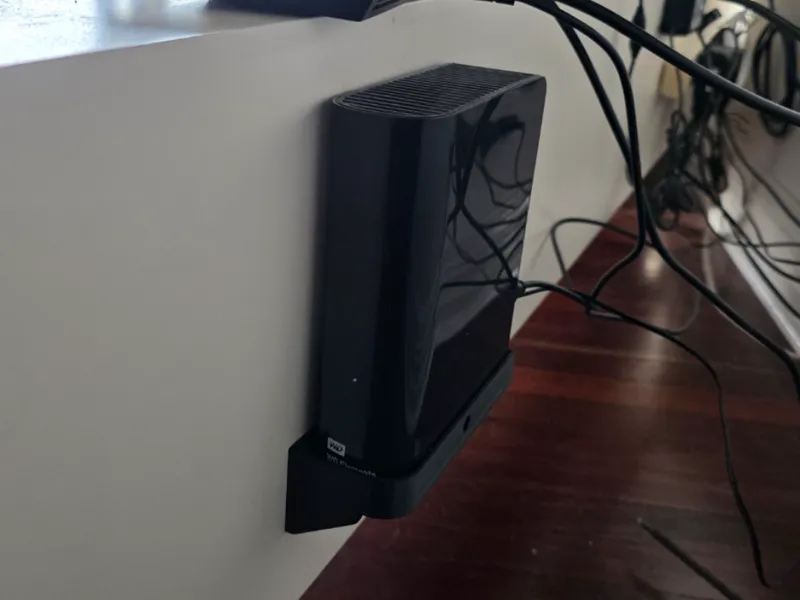 Western Ditial External Hard Drive Wall Mount