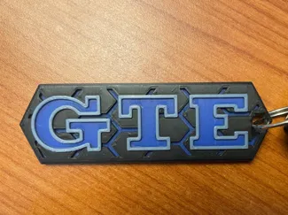 golf gte keychain (easy print)