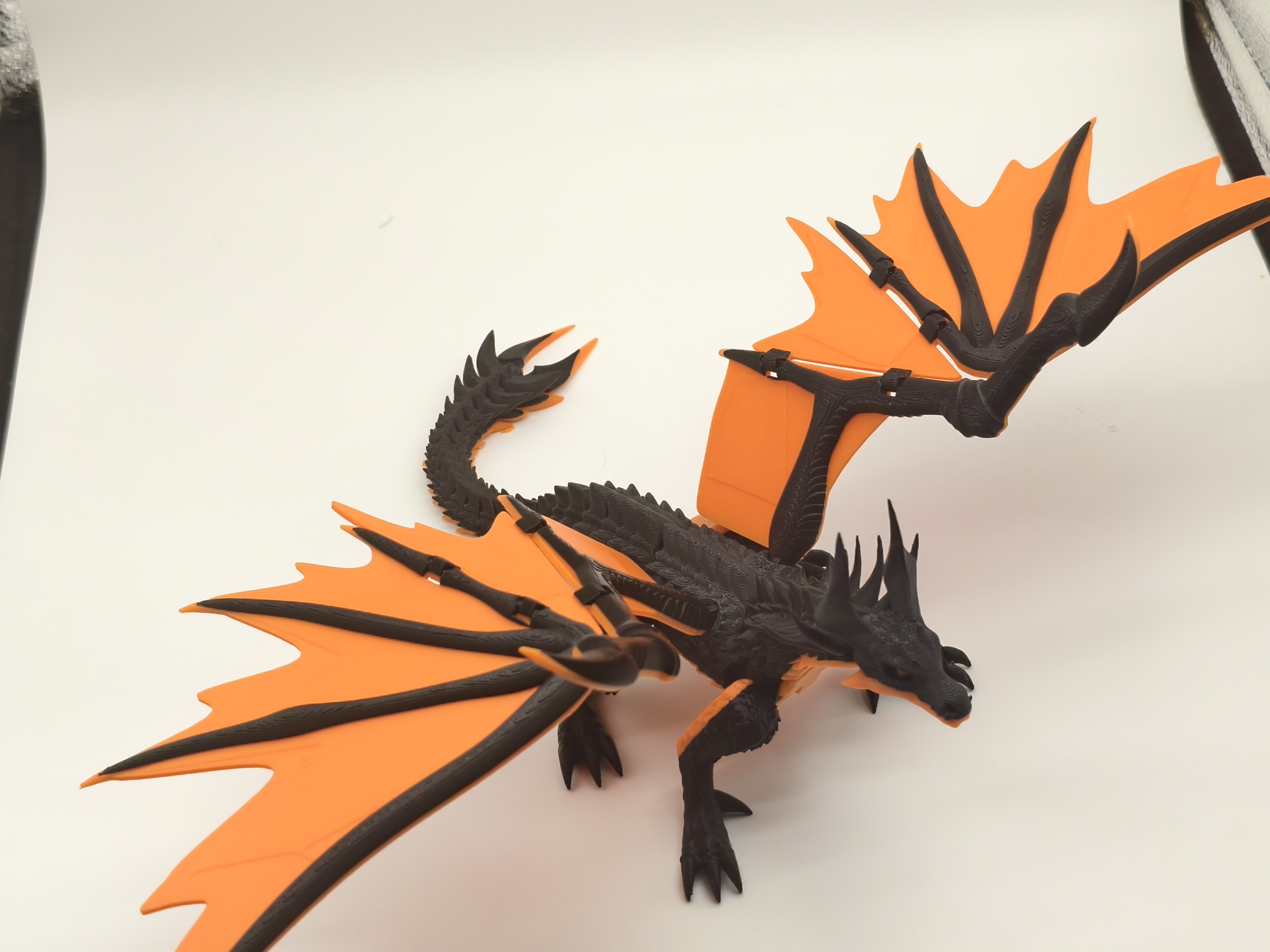 Miniatura 4 do modelo 3D 一条黑龙，无需支撑，MINI可打
