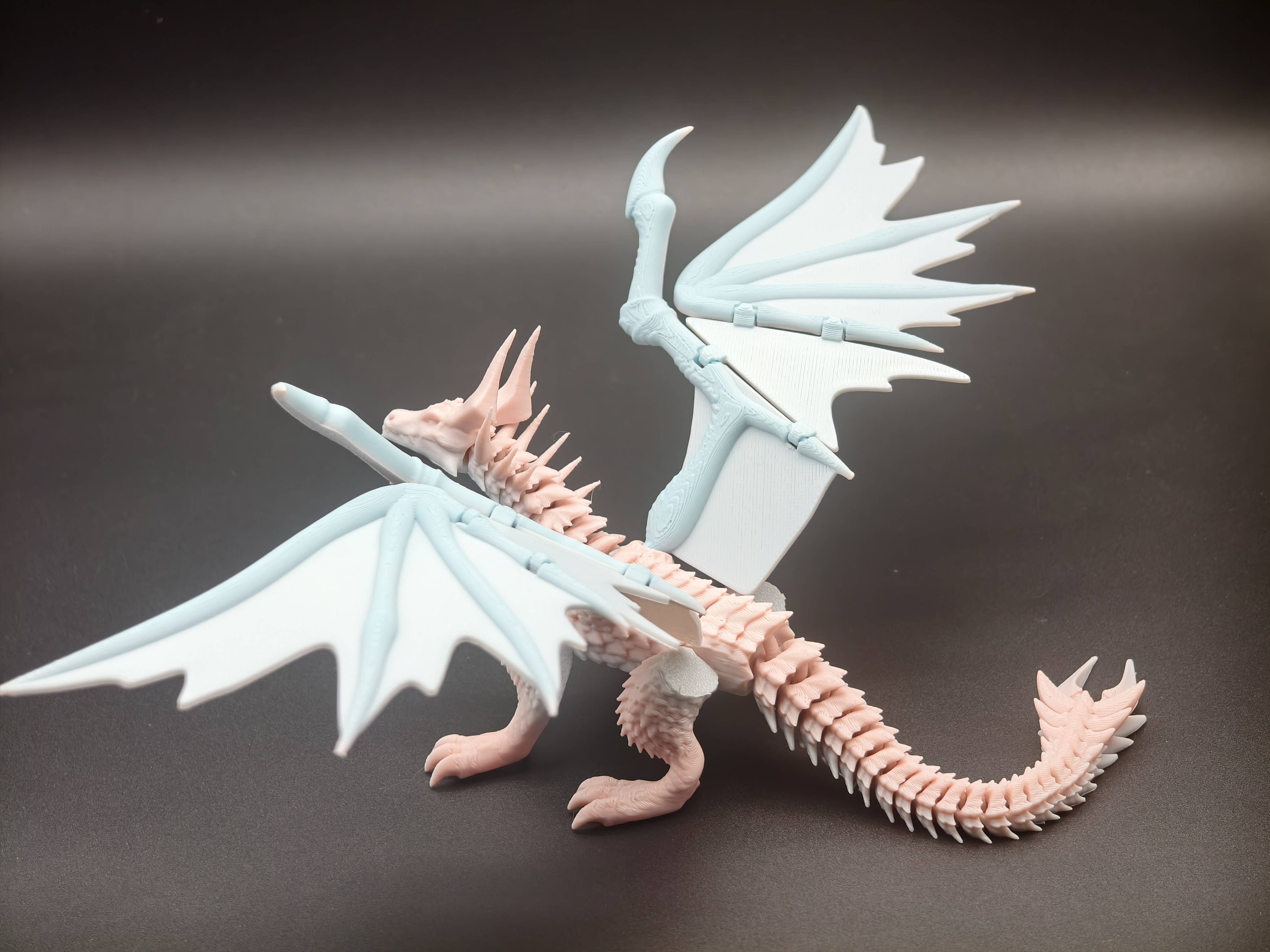 Miniatura 3 do modelo 3D 一条黑龙，无需支撑，MINI可打