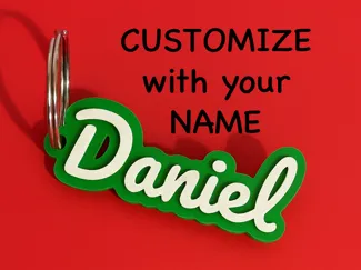 Portachiavi con NOME PERSONALIZZATO scrivi il NOME