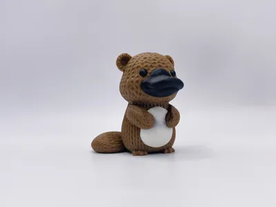 Knitted Platypus