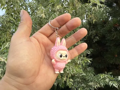 Decorative Keychain Ornament Special Design Colorful Themed Collectible Gift