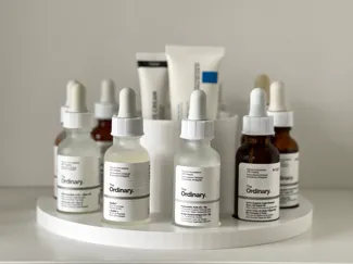 Skincare/makeup organiser for The Ordinary