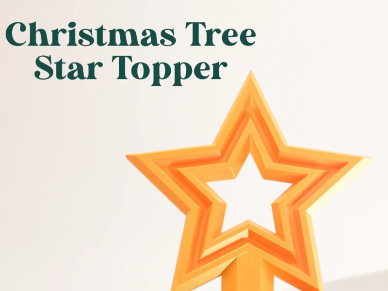Christmas Tree Star Topper