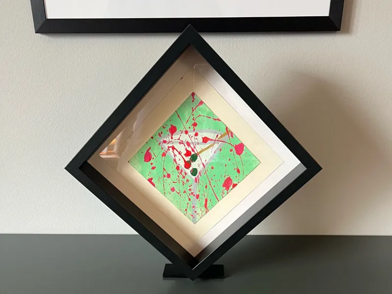 Stand for IKEA Sannahed Frame - 45degrees tilted