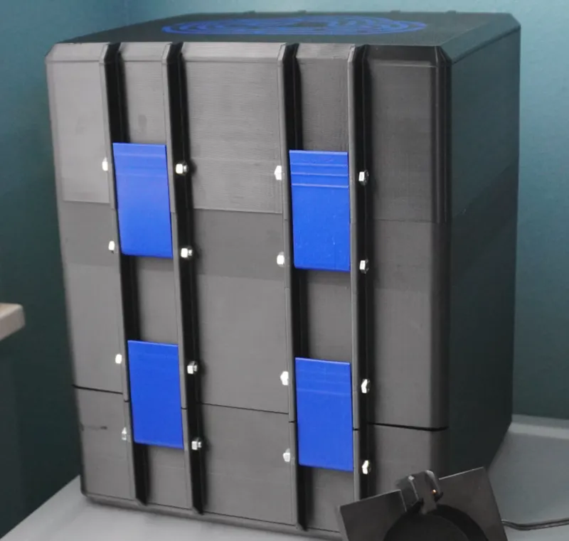 Tough box gear case - drawer and snap lid