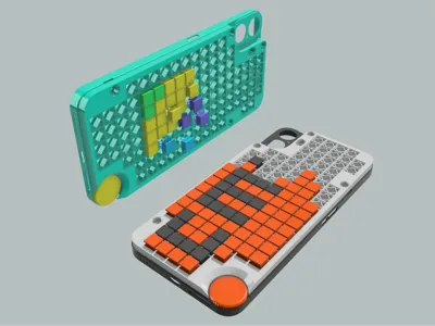 Pixel Puzzle Backplate for CMF Phone 1