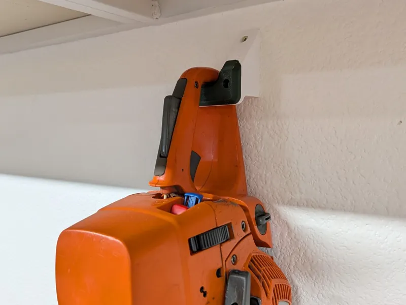 Chainsaw Wall Mount (attach to studs)
