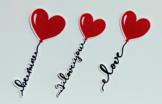 Valentine's Day Love Balloons