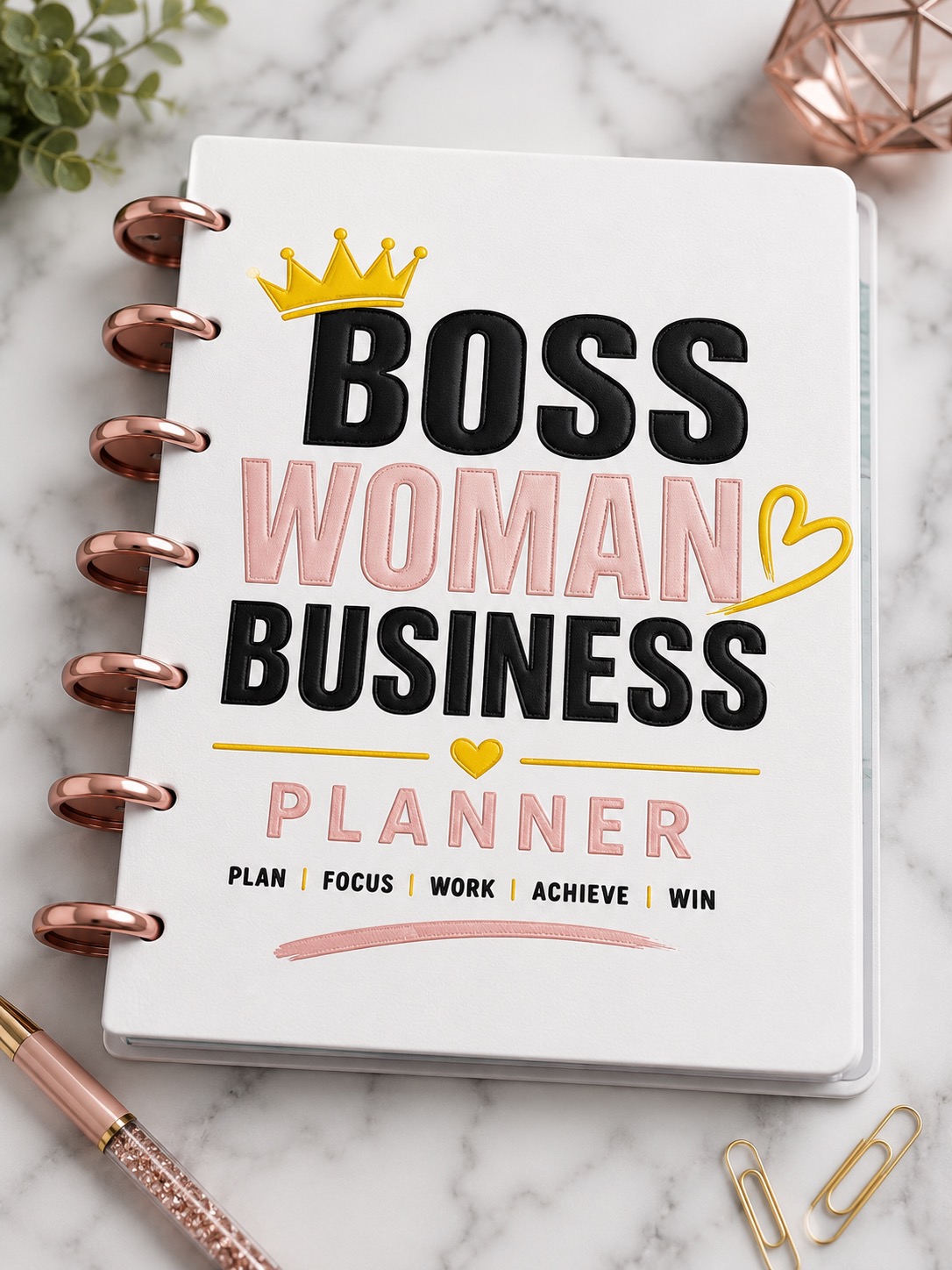 Boss Woman Notebook Cover A5 Sheets - 1