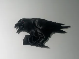 Realistic Gothic Crow