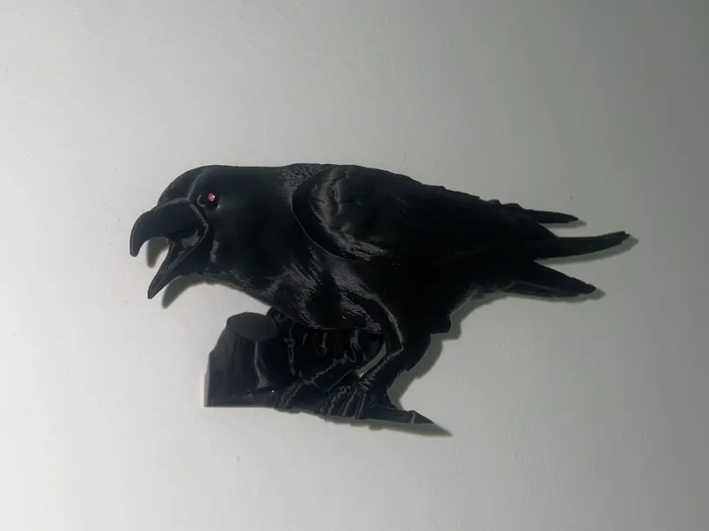 Realistic Gothic Crow