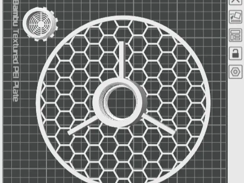 200g Mini Filament Spool AMS Adapter + Dry Box/Weight Box Version ...