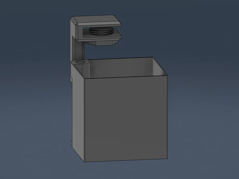 Under-Desk Swivel & Removable Storage (A1 Mini ++)