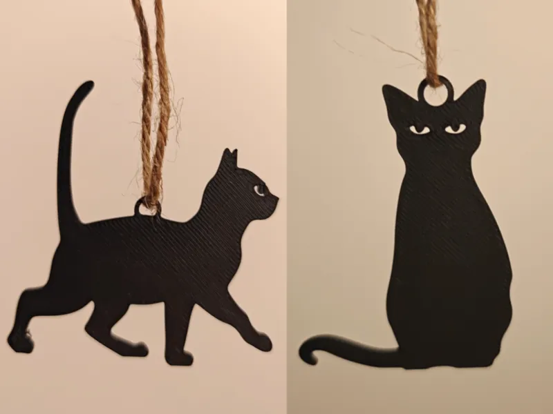 Cat Christmas tree decoration