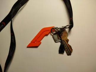 Cool F1 logo keychain