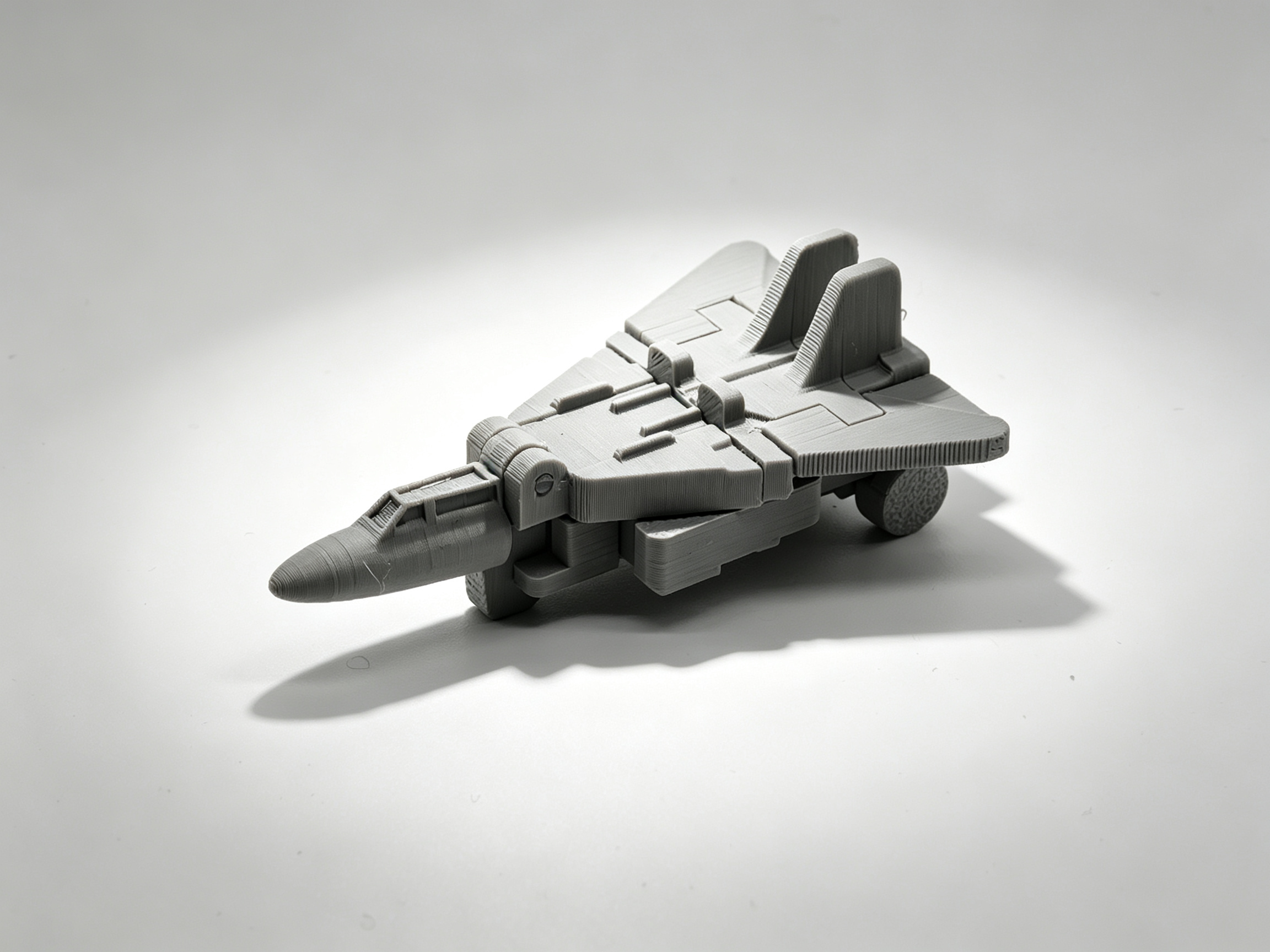 Miniatura 2 do modelo 3D 变形金刚  微型战士 无线电 可动 可变形 多色搭配 机器人 40分钟快速打印 简单拼装 无需AMS