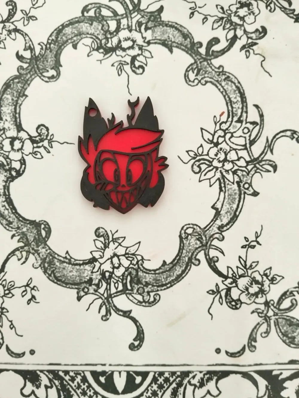 Alastor keychain - Free 3D Print Model - MakerWorld